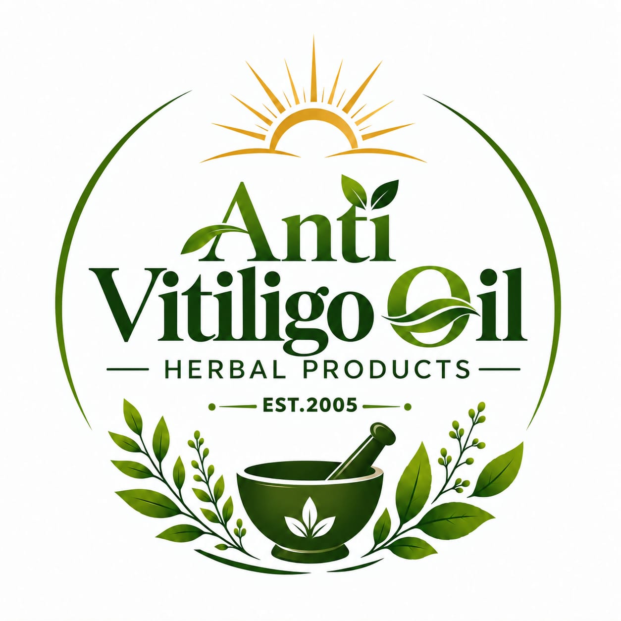 Anti Vitiligo Oil Herbal Products Logo